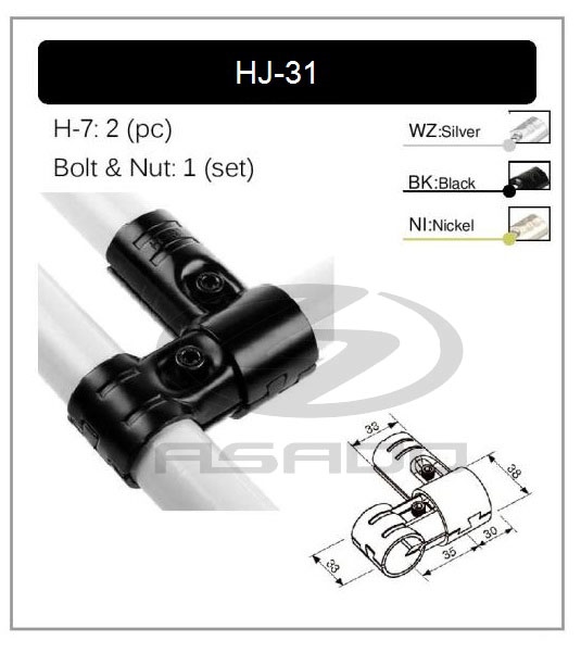 Khớp nối HJ-31 - khop-noi-hj-31-metal-joint-hj-31-gs-31